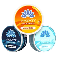 Hayati nic pouches range illustration