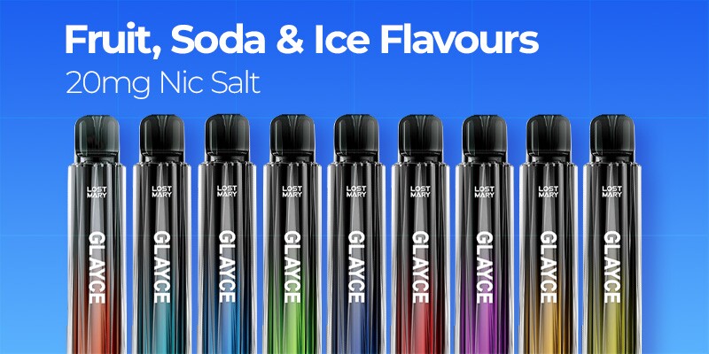 Lost Mary Glayce pod vape flavours