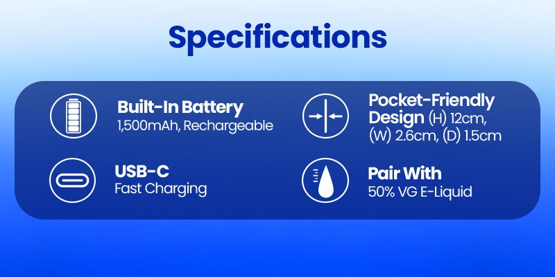 Oxva Xlim Pro 3 pod vape kit specs