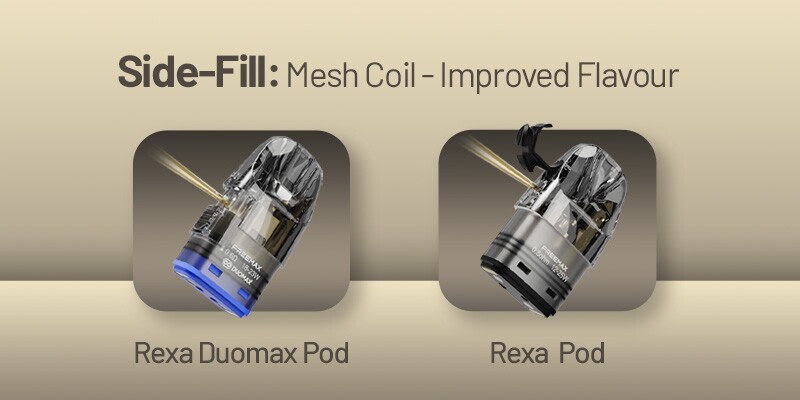 Freemax Rexa Pro in Black, Gunmetal, Gold, Green, White and Pink