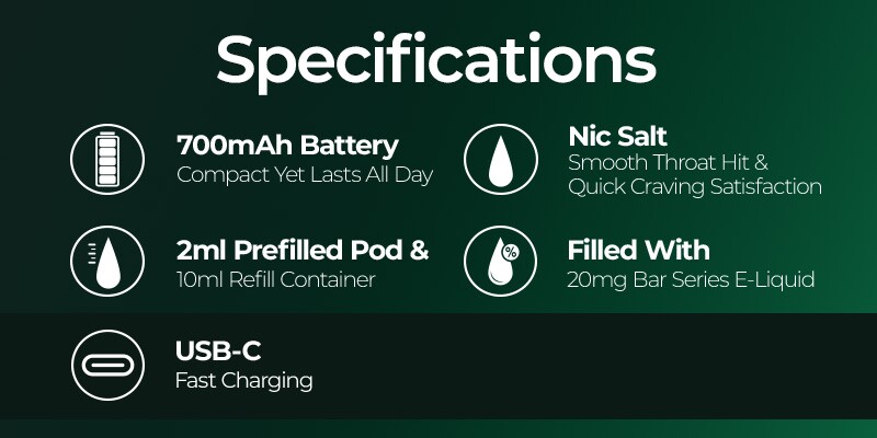 Bar Series Kika 8K Specs