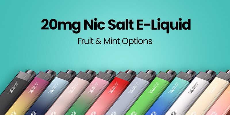 ENE Legend 15K prefilled with 20mg nic salt vape juice