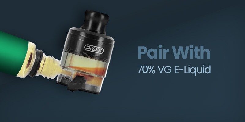 Drag S3 with 70% VG e-liquid