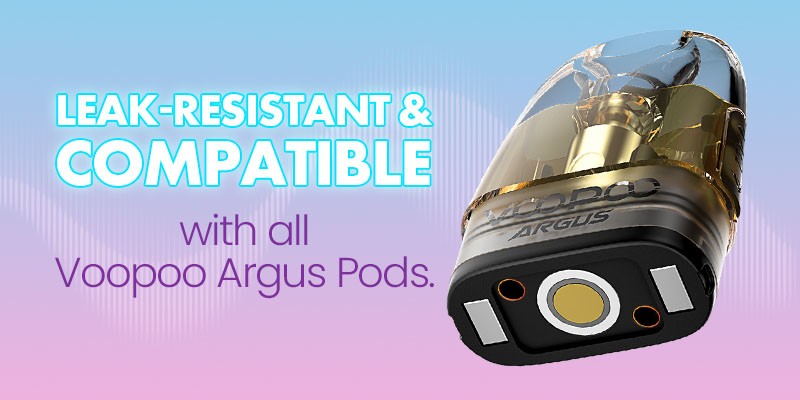 Argus Z2 is compatible with all Argus 2ml pods