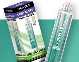 Hawcos x Lost Mary Promax 7000 Spearmint Flavour