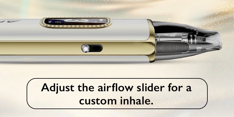 Adjustable Airflow, Loose or Restricted