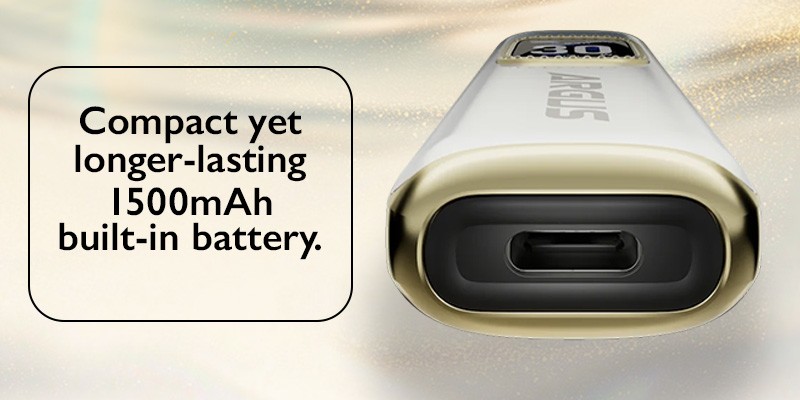 Argus G3, 1500mAh Built-In Battery, USB-C Charging