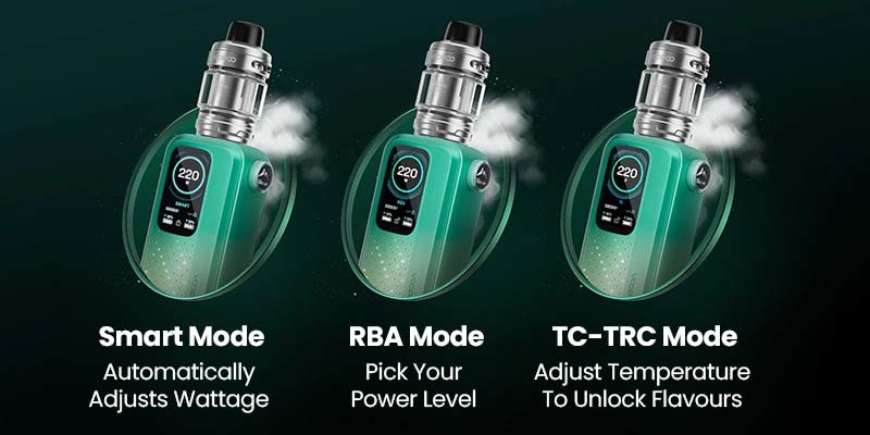 Smart Mode, RBA Mode, TC-TRC Mode