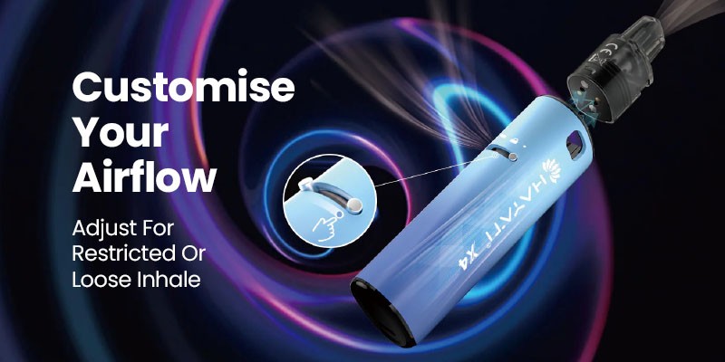 Adjustable Airflow, Loose and Restricted