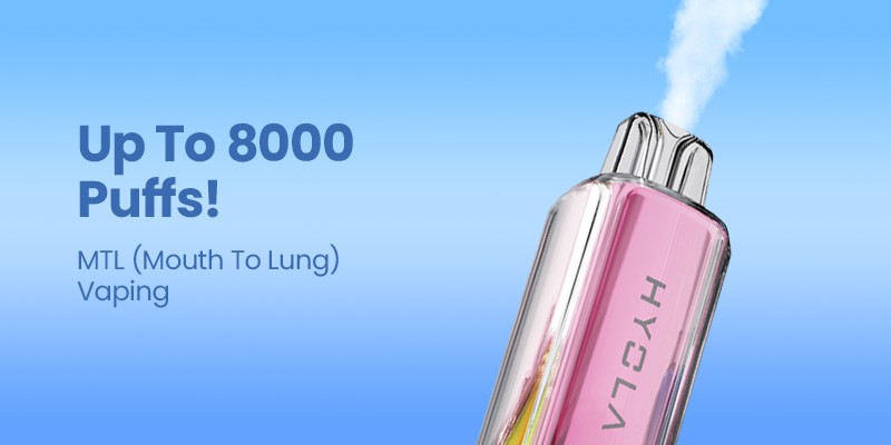 Hyola Pro Max 8000, 8000 puff count, discreet MTL vaping