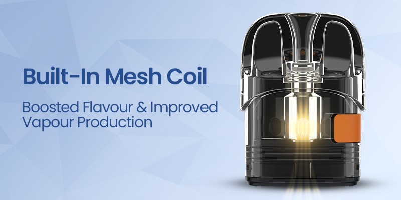 2ml Refillable Pixo Pod, Mesh Coil