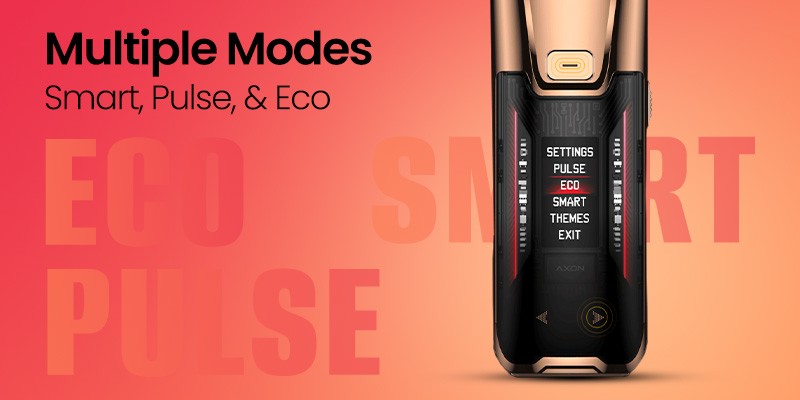 Vaporesso Luxe XR Max 2, Three Vaping Modes, Smart, Pulse, Eco