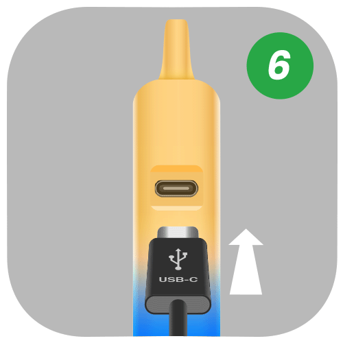 Recharge Via USB-C