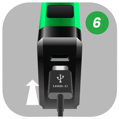 Recharge Via USB-C
