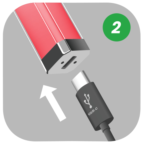 Recharge Via USB-C