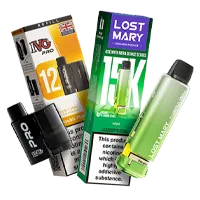 vape pods in our 3 for £15 multi-buy illustration