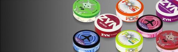 Nicotine Pouches range button illustration