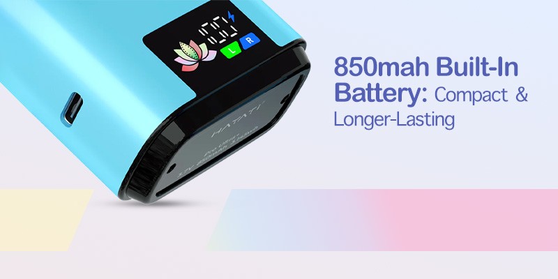 Hayati Pro Ultra Plus, 850mAh Built-In Battery, Longer-Lasting Device