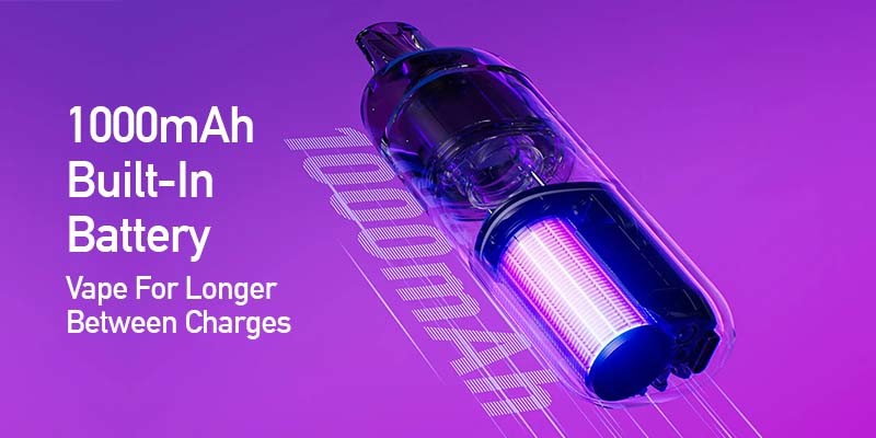 Dojo Blast 10K Pod Kit, 1000mAh, Rechargeable Battery