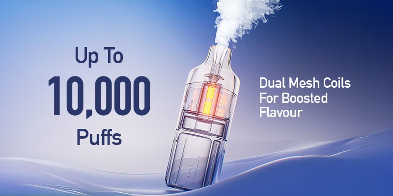 Dojo Blast 10K, 10000 puff count, discreet MTL vaping.