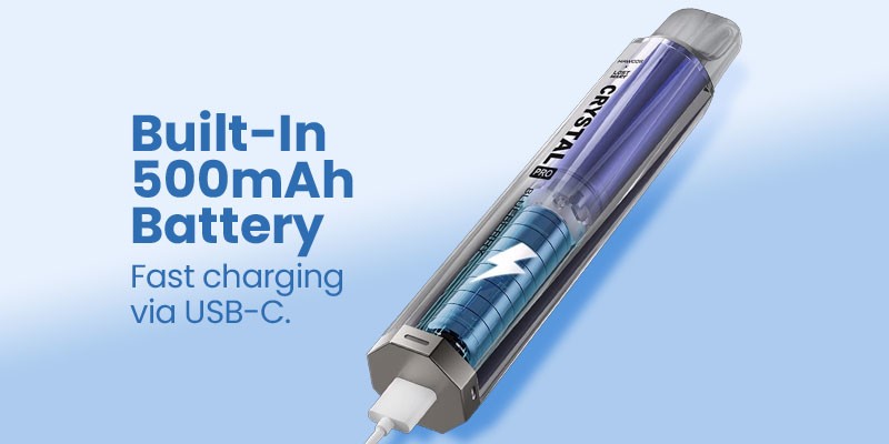 Hawcos Lost Mary Crystal Pro vape 500mAh battery