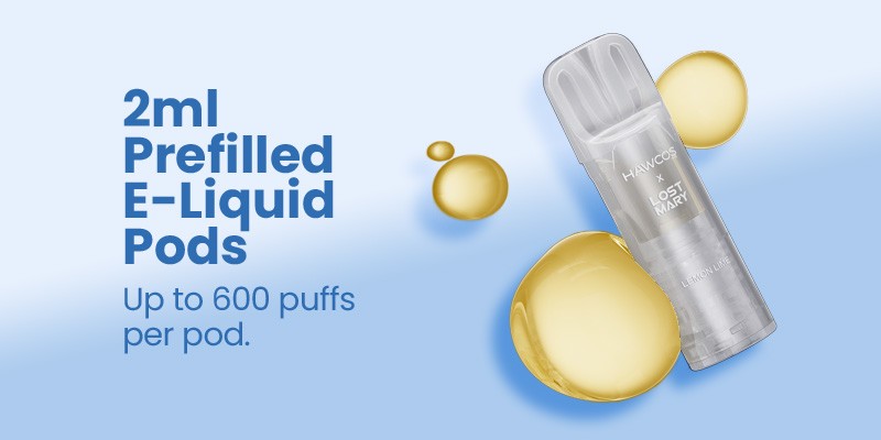 Hawcos x Lost Mary Crystal Pro puff pods