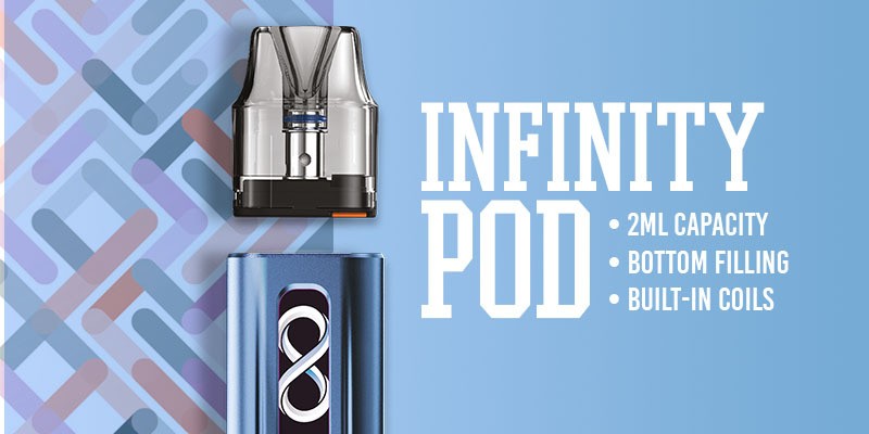 Doozy Infinity Replacement Pod, 2ml Capacity, Built-In Coils