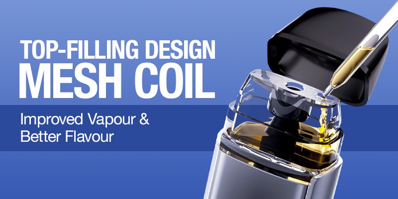Geekvape Q Pod, Top-Filling, Mesh Coil