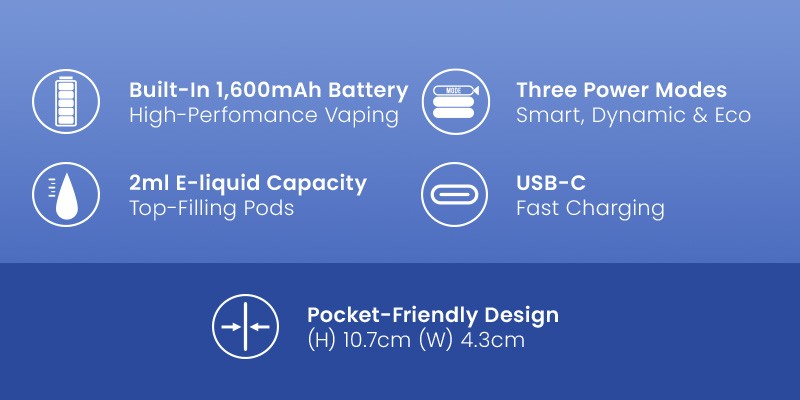 Digi Q Vista Specs