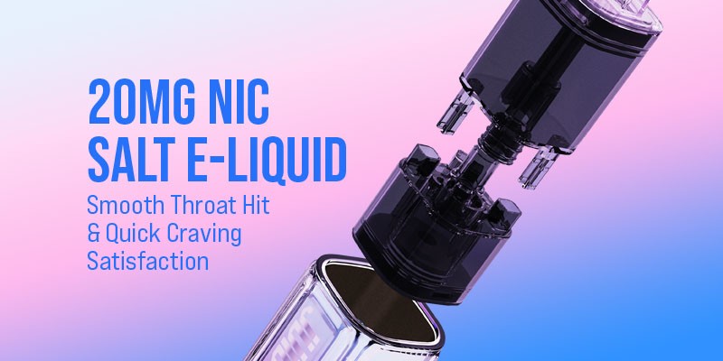 Novamax 10K, 20mg Nic Salt, Smooth Throat Hit, Faster Craving Satisfaction