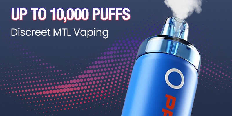 Insta O Pro, 10,000 Puff Count, Discreet MTL Vaping