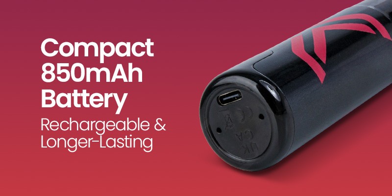 Ayce X pod kit, 850mAh, rechargeable battery