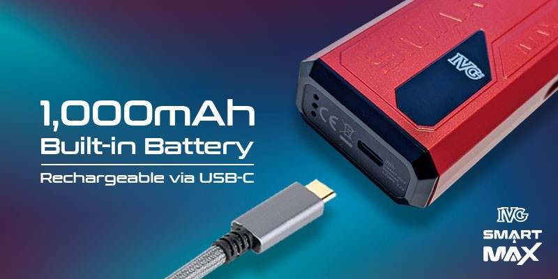 IVG Smart Max vape 1000mAh battery