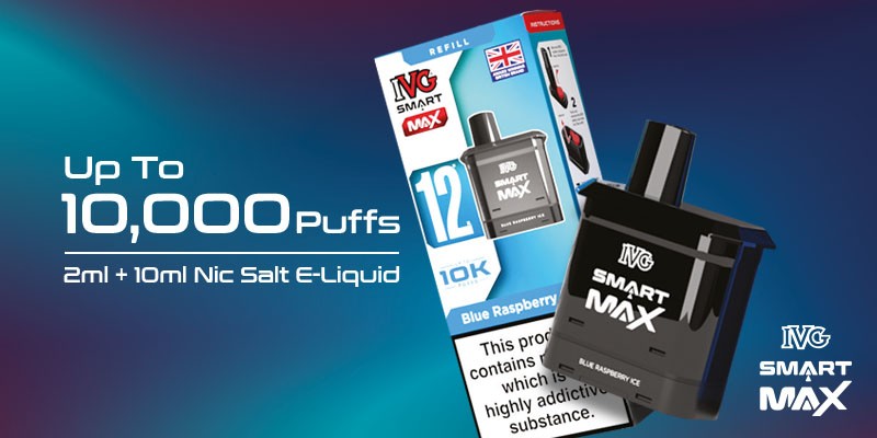 IVG Smart Max 10000 puffs per refill