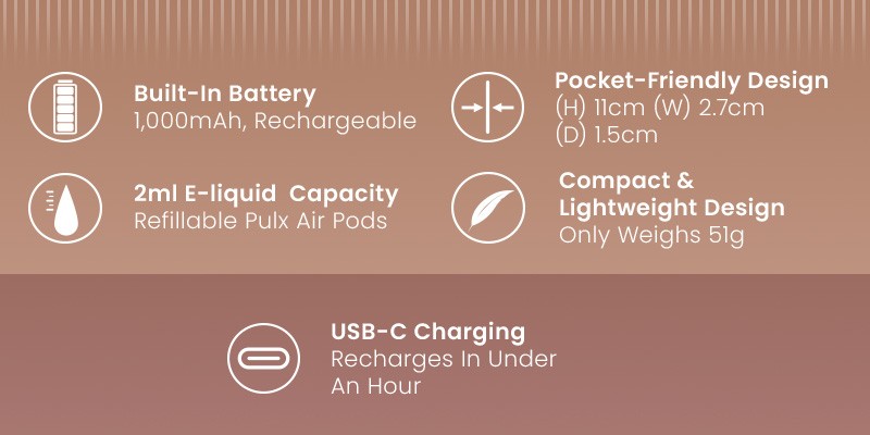 SKE Pulx Air Specs