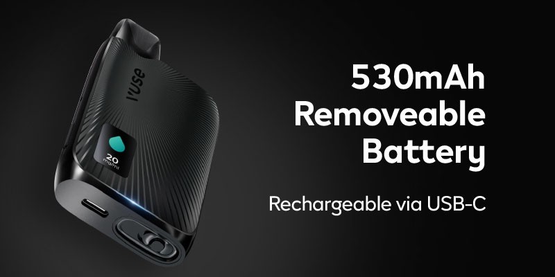Vuse Ultra, 530mAh Built-In Battery