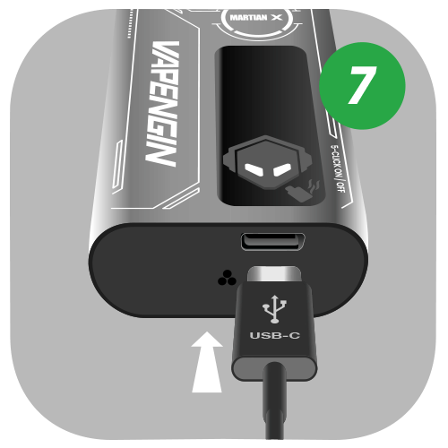 Recharge Via USB-C