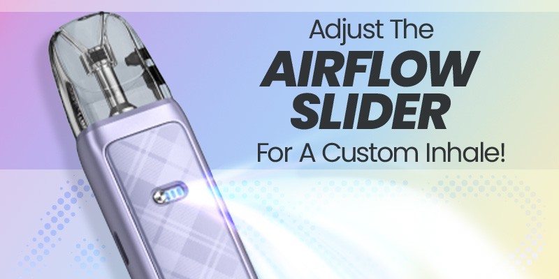 Adjustable Airflow, Loose or Restricted