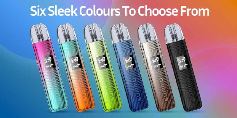Summo Ultra1 Pro Colours: Aurora (Green), Bliss (Orange & Blue), Carbon (Black), Dusk (Navy Blue), Haze (Pink & Blue) and Terra (Brown)