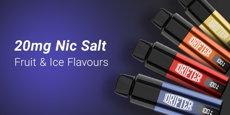 Drifter Bar 6K pod vape flavours
