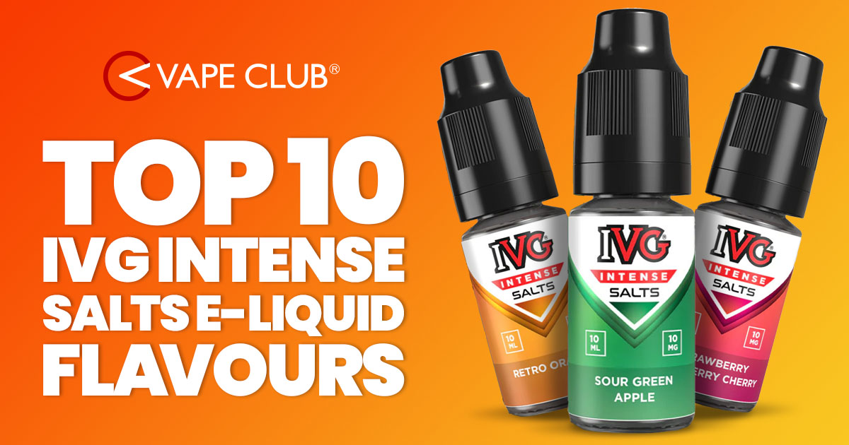 Top 10 IVG Intense Nic Salts