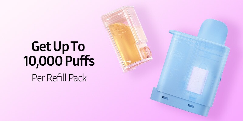 Geek Bar Up 10000 delivers up to 10000 puffs per refill pack