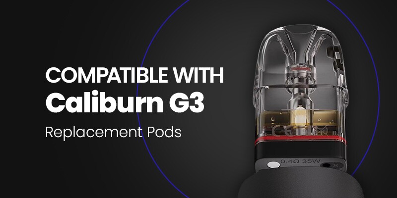 Caliburn G4 Classic is compatible with Caliburn G3 pods