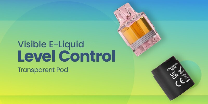 Nexel Aero visible e-liquid level