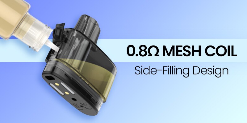 Smok TFOS Replacement Pod with Built-In Mesh Coil