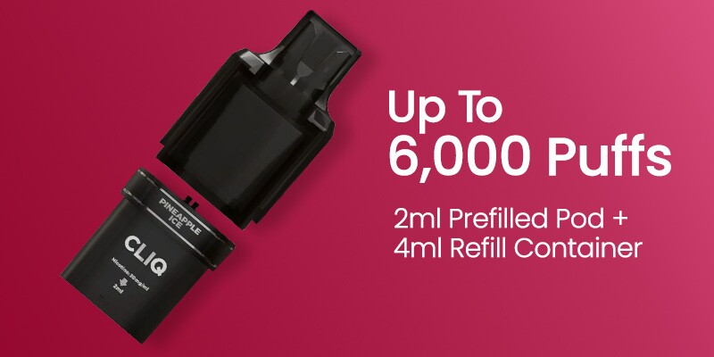 Avomi Cliq Mini pod specs