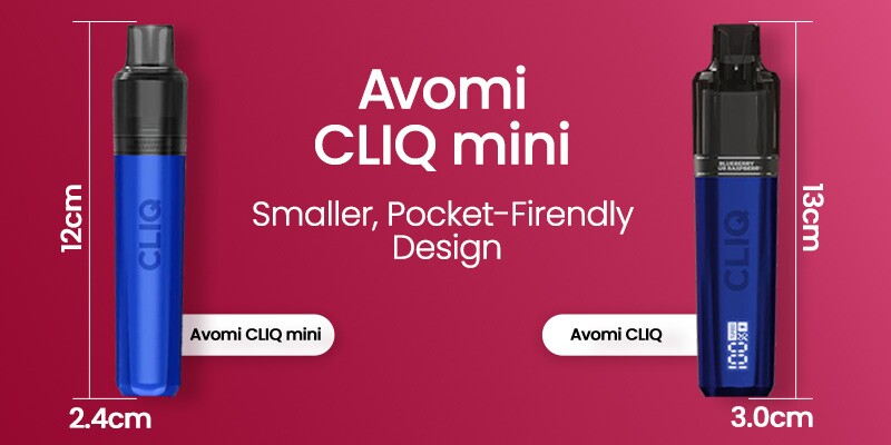 Avomi Cliq Mini compact design