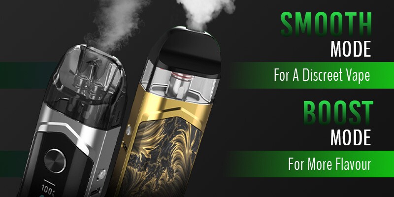 Smok Nord 6 Smooth and Boost modes