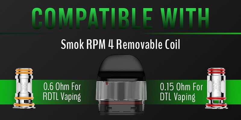 Smok Nord 6 removable coils