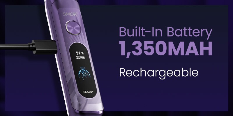 Smok Novo Classy 1350mAh battery